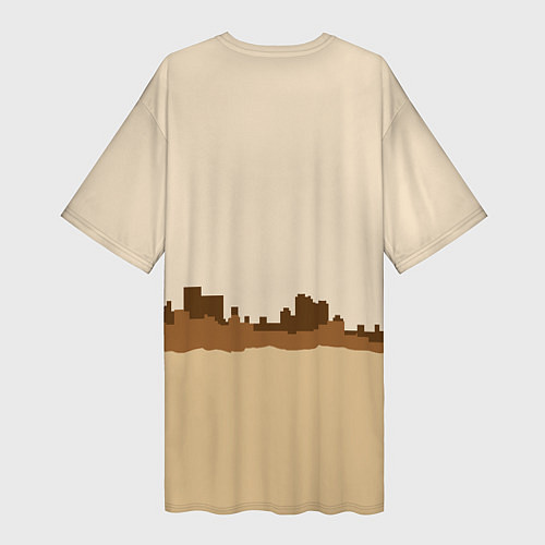 Женская длинная футболка Tom Clancy's The Division 2 / 3D-принт – фото 2