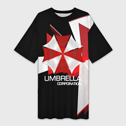 Женская длинная футболка UMBRELLA CORP