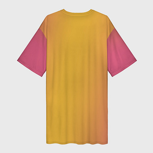 Женская длинная футболка Харли Квин / 3D-принт – фото 2