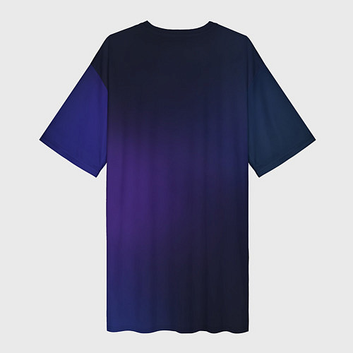 Женская длинная футболка Дзюдо Инуи / 3D-принт – фото 2