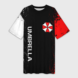 Женская длинная футболка RESIDENT EVIL UMBRELLA