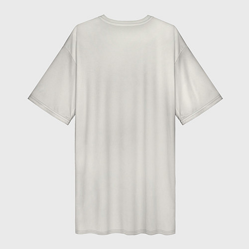 Женская длинная футболка Фредди Меркьюри автограф / 3D-принт – фото 2
