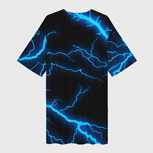 Женская длинная футболка SONIC / 3D-принт – фото 2