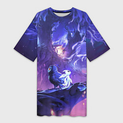 Женская длинная футболка Ori and the Will of the Wisps
