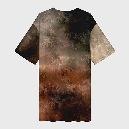 Женская длинная футболка Sabaton / 3D-принт – фото 2