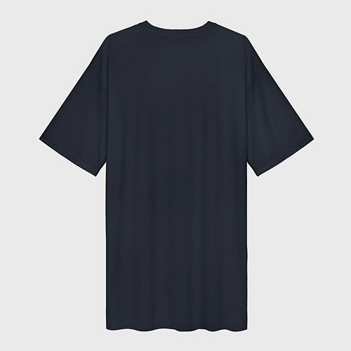 Женская длинная футболка Джиган / 3D-принт – фото 2