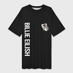 Женская длинная футболка BILLIE EILISH