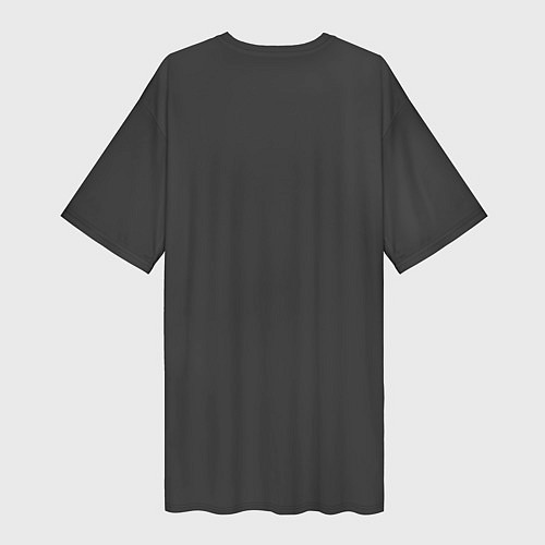 Женская длинная футболка САКУРА / 3D-принт – фото 2
