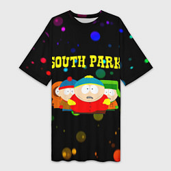 Женская длинная футболка South Park