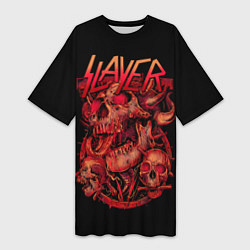 Женская длинная футболка Slayer 20