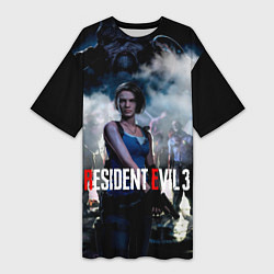 Женская длинная футболка RESIDENT EVIL 3