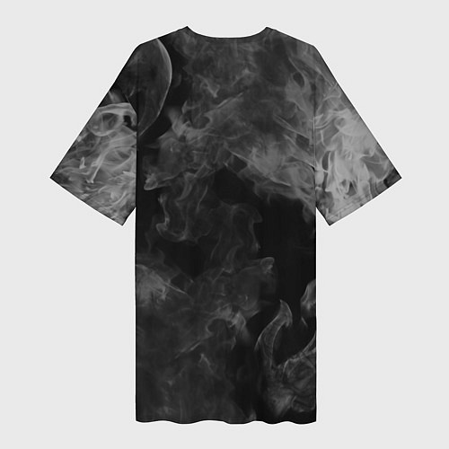 Женская длинная футболка JOJOS BIZARRE ADVENTURE / 3D-принт – фото 2