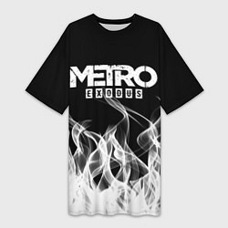 Женская длинная футболка METRO EXODUS
