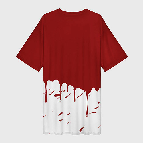 Женская длинная футболка Bloodborne / 3D-принт – фото 2