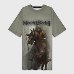 Женская длинная футболка Mount and Blade 2