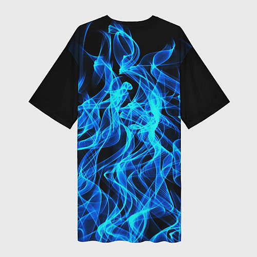 Женская длинная футболка GTA5 / 3D-принт – фото 2