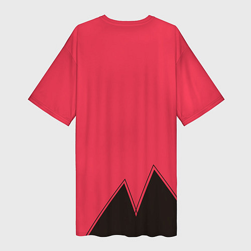 Женская длинная футболка Мафую Сато и Рицука Уэнояма / 3D-принт – фото 2