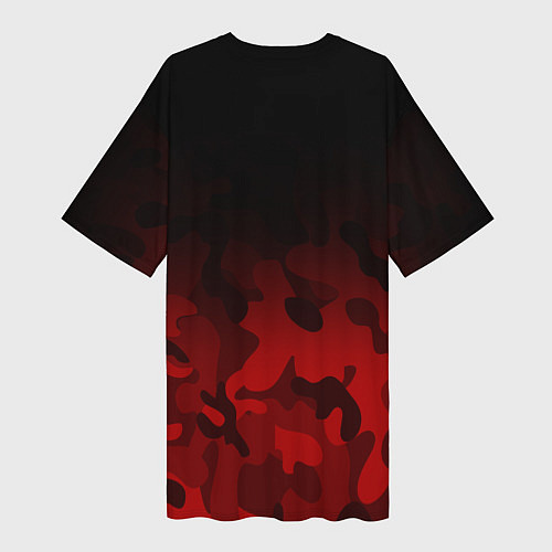 Женская длинная футболка СССР / 3D-принт – фото 2