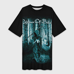 Женская длинная футболка Children of Bodom 14