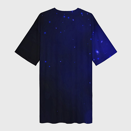 Женская длинная футболка Yamaha Z / 3D-принт – фото 2