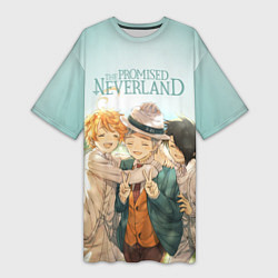 Женская длинная футболка The Promised Neverland