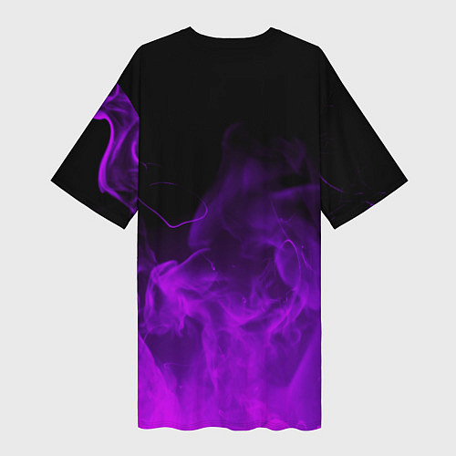 Женская длинная футболка MONSTER ENERGY / 3D-принт – фото 2