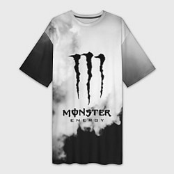 Женская длинная футболка MONSTER ENERGY