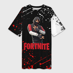 Женская длинная футболка FORTNITE x IKONIK