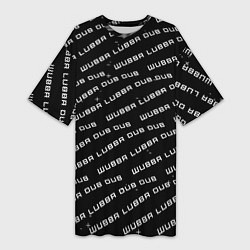 Женская длинная футболка Wubba Lubba Dub Dub