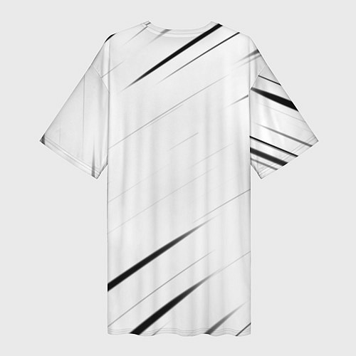 Женская длинная футболка QEEN Куин / 3D-принт – фото 2