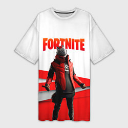 Женская длинная футболка FORTNITE
