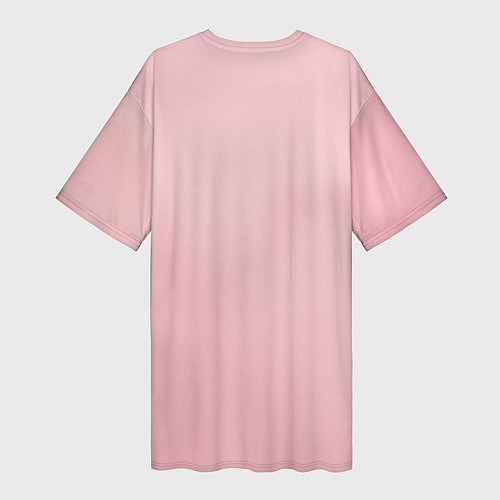 Женская длинная футболка ROBERT PATTINSON / 3D-принт – фото 2