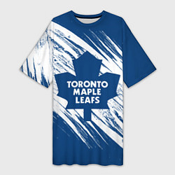 Женская длинная футболка Toronto Maple Leafs,