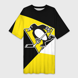 Женская длинная футболка Pittsburgh Penguins Exclusive