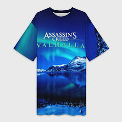 Женская длинная футболка ASSASSINS CREED VALHALLA