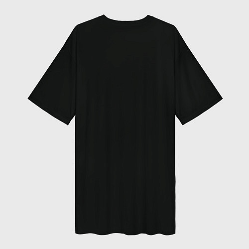 Женская длинная футболка KIZARU BORN TO TRAP / 3D-принт – фото 2