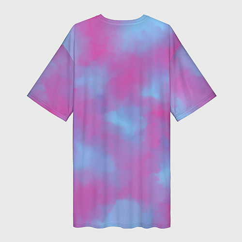 Женская длинная футболка Courier / 3D-принт – фото 2