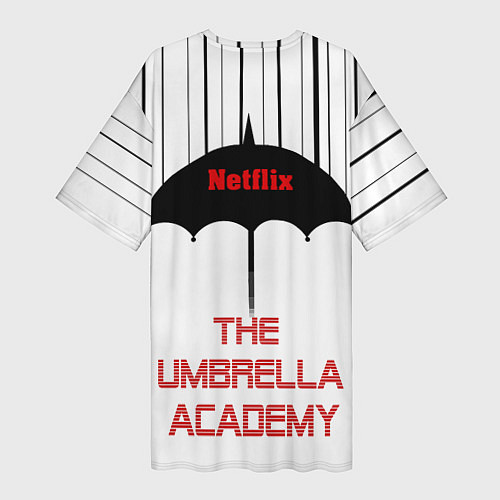 Женская длинная футболка The Umbrella Academy Season 3 / 3D-принт – фото 2