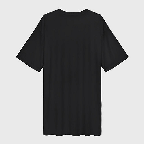 Женская длинная футболка NILETTO / 3D-принт – фото 2