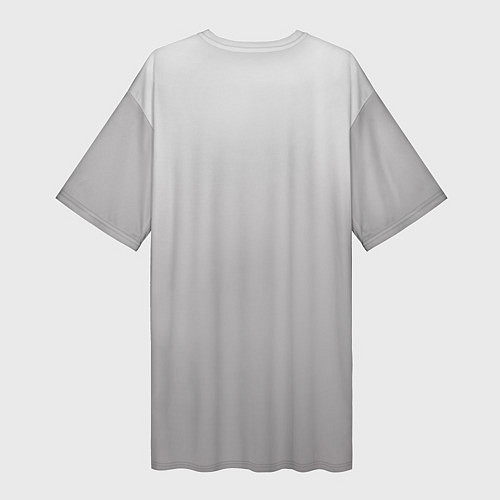 Женская длинная футболка Ленив самурай - упушен дедлайн / 3D-принт – фото 2
