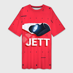Женская длинная футболка Jett