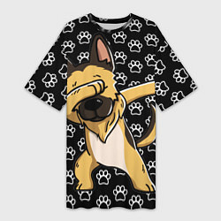 Женская длинная футболка DAB DOG