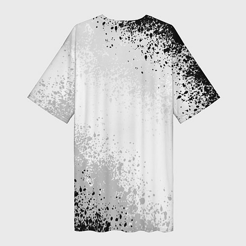 Женская длинная футболка Children of Bodom Z / 3D-принт – фото 2