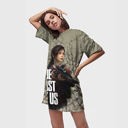 Футболка женская длинная The Last of us, цвет: 3D-принт — фото 2