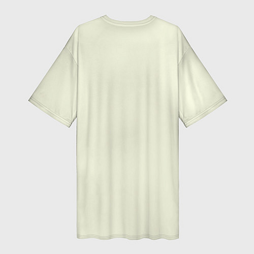 Женская длинная футболка Чык-чырык / 3D-принт – фото 2