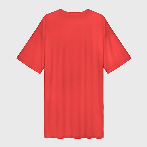 Женская длинная футболка Измеритель Любви / 3D-принт – фото 2