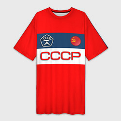 Женская длинная футболка СССР