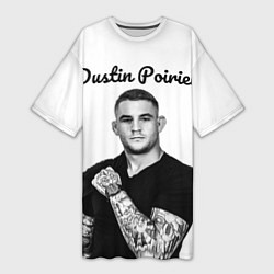 Женская длинная футболка Dustin Poirier