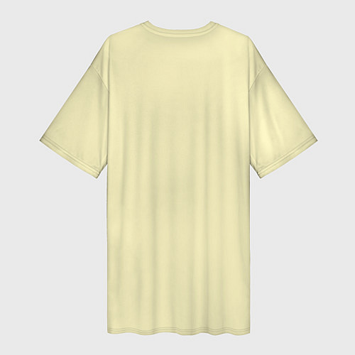 Женская длинная футболка Cuphead / 3D-принт – фото 2