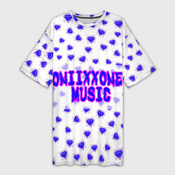 Женская длинная футболка OniixxOneMusic1